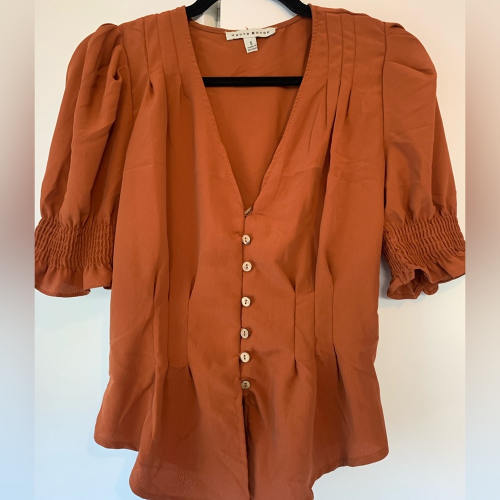 Pumpkin Spice Blouse